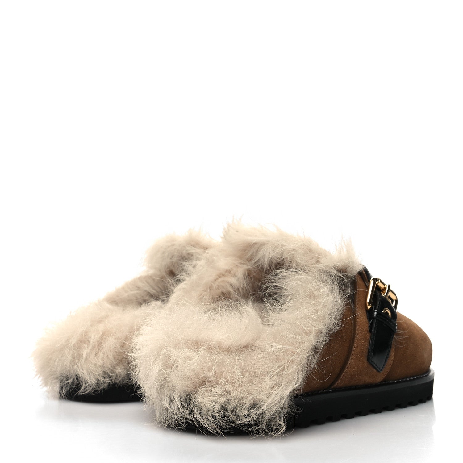 Louis Vuitton Suede Winterbreak Clogs 36 Cognac 4 of 8