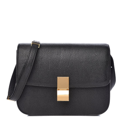 Celine Goatskin Medium Classic Box Flap Bag Black 1 of 13