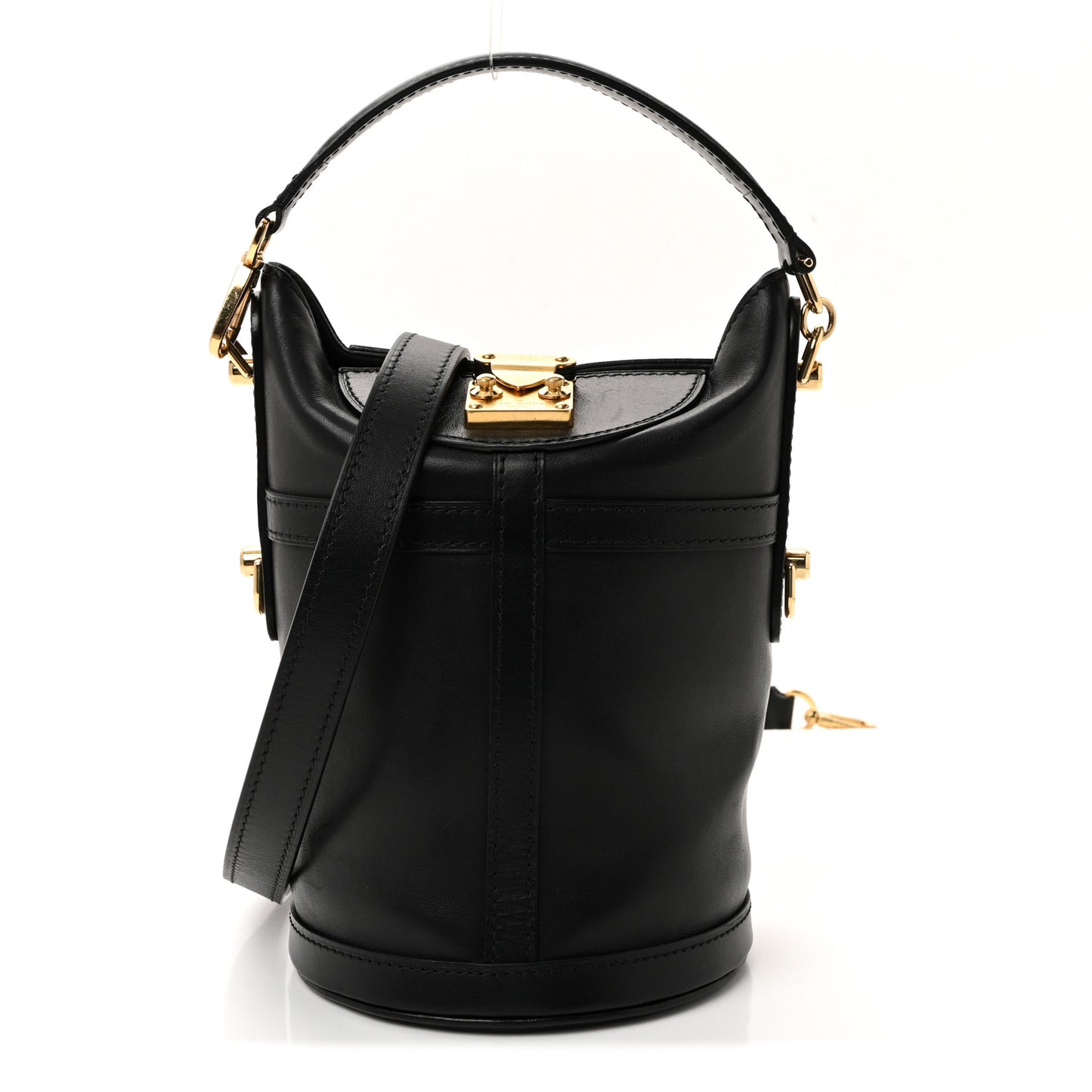 Calfskin Duffle Bag Black