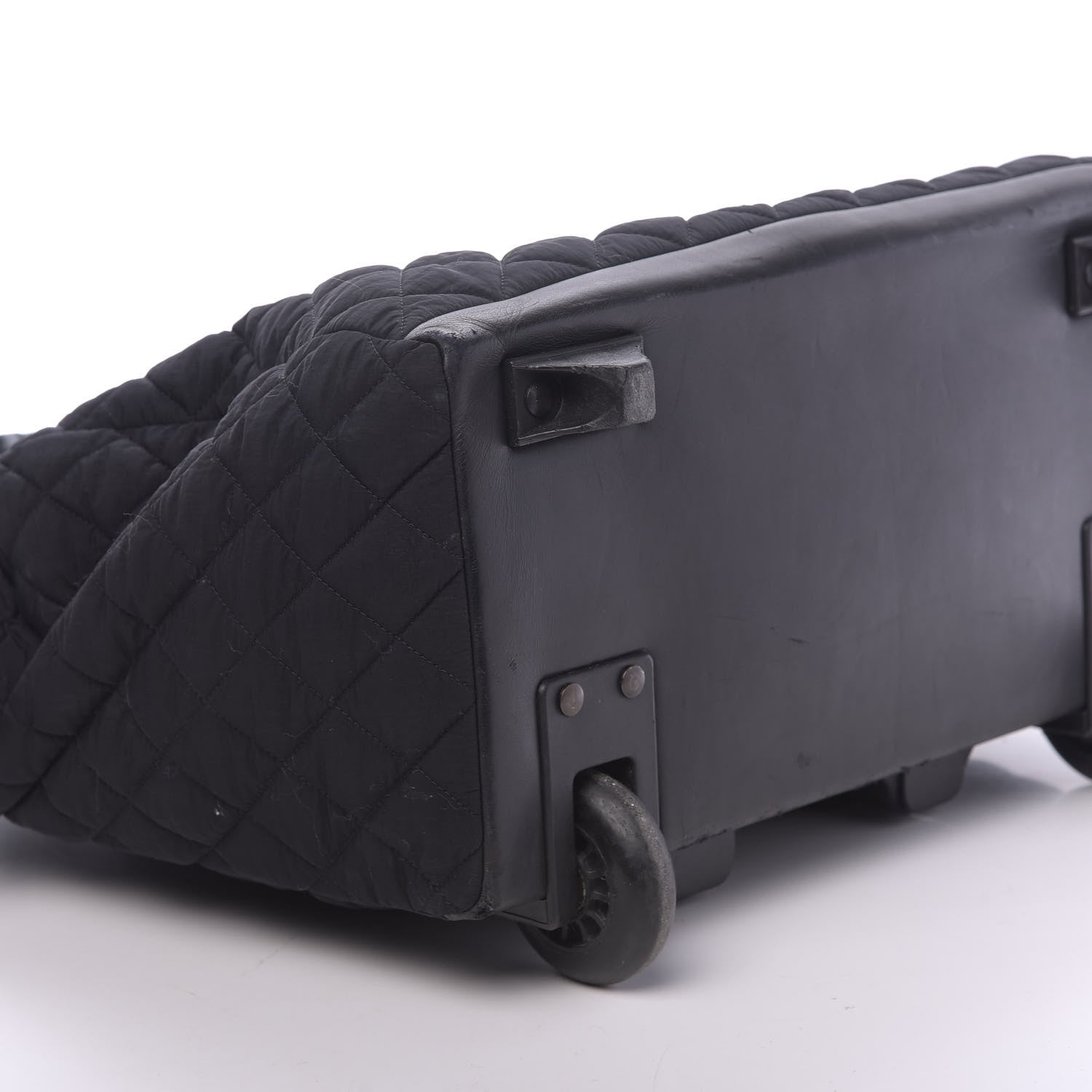 Chanel Nylon Quilted Coco Cocoon Trolley Black 6 of 20