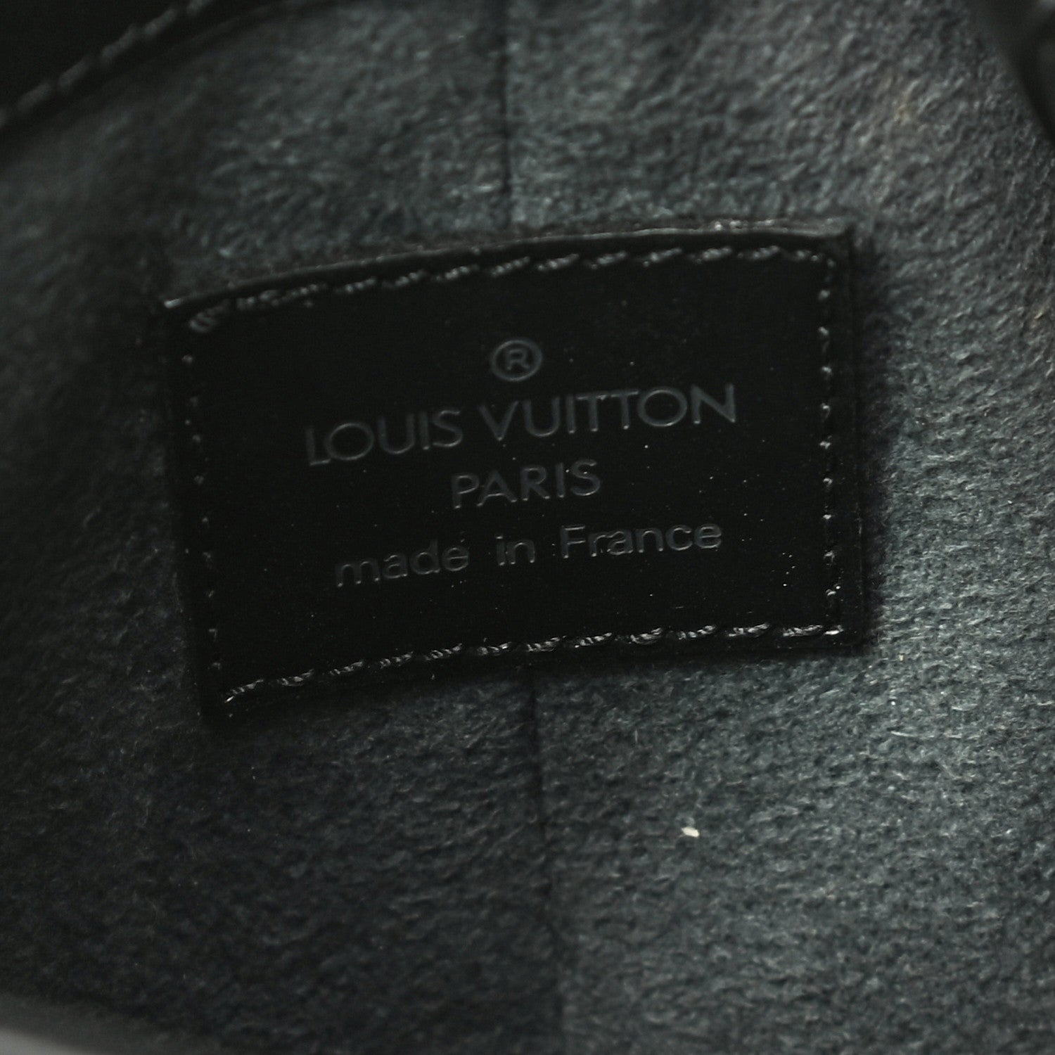 Louis Vuitton Epi Demi Lune Pochette Black 6 of 11