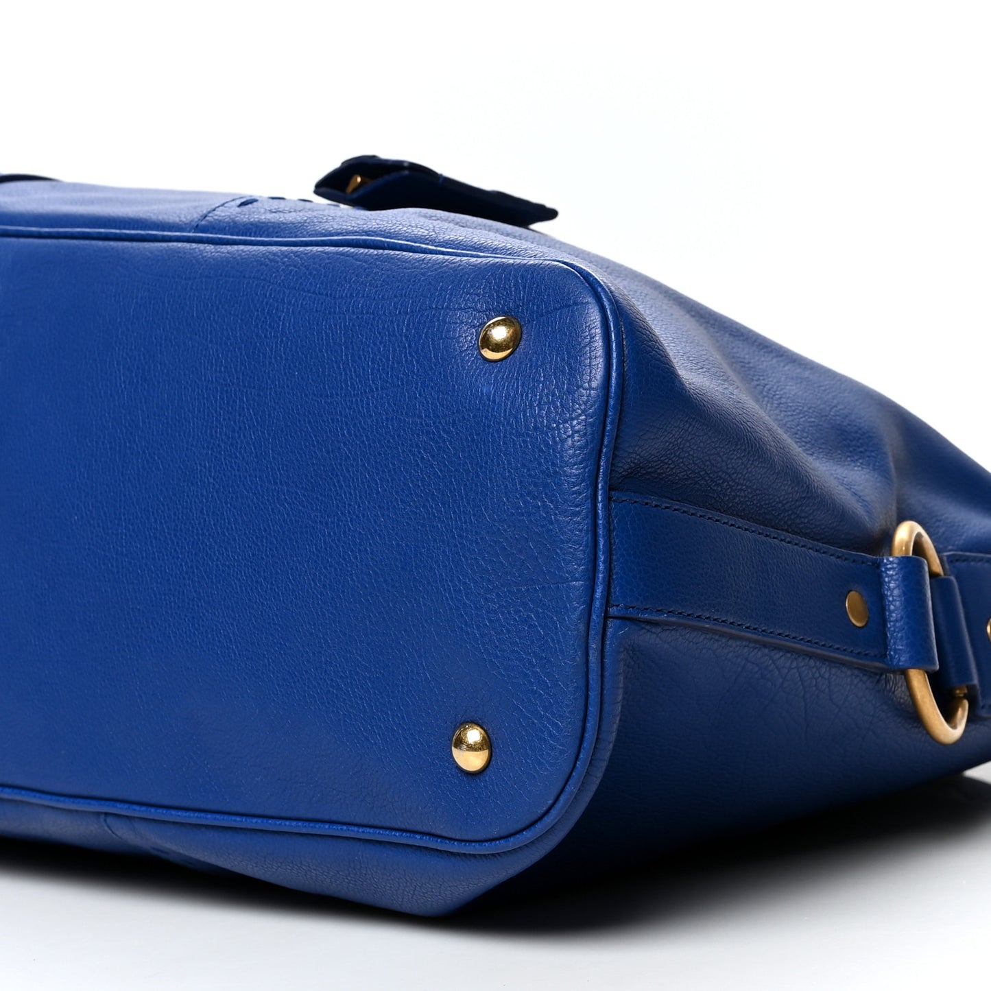 Calfskin Oversized Muse Blue