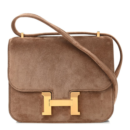 Hermes Veau Doblis Constance 18 Marron Glace 1 of 5