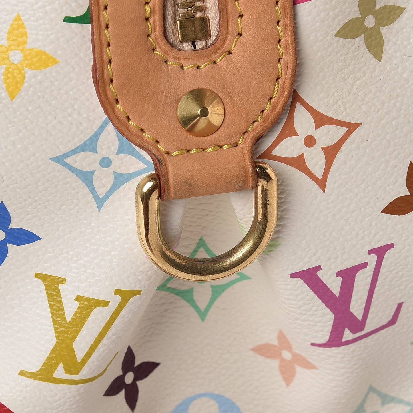 Monogram Multicolor Courtney MM White