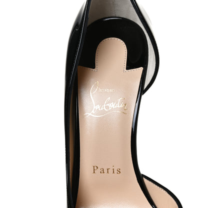 Christian Louboutin Patent Iriza 100 Pumps 38 Black 9 of 10