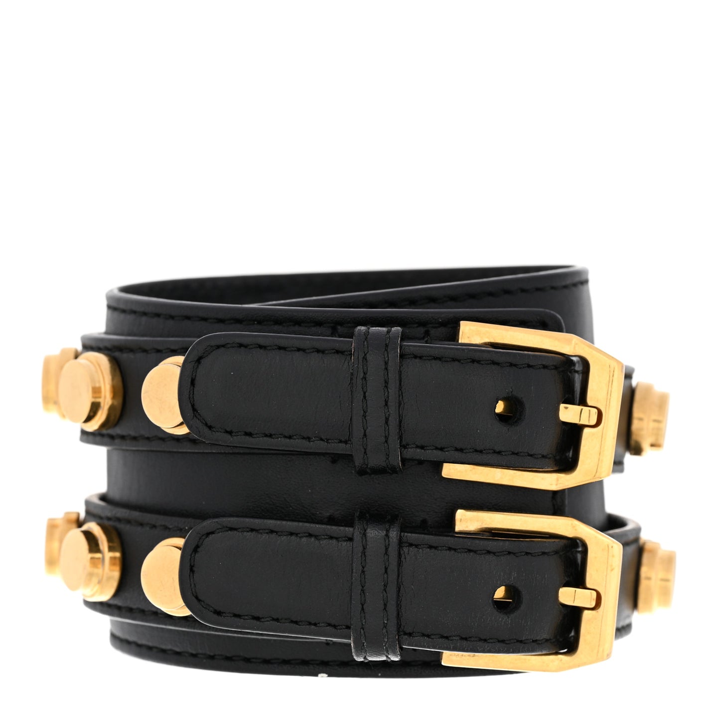 Calfskin Boron Bracelet Black