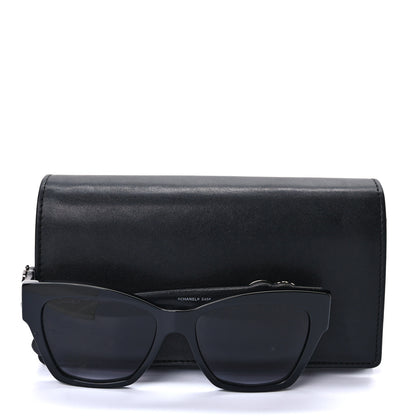 Chanel Acetate Square Cat Eye CC Sunglasses 5456-Q-B Black 7 of 7
