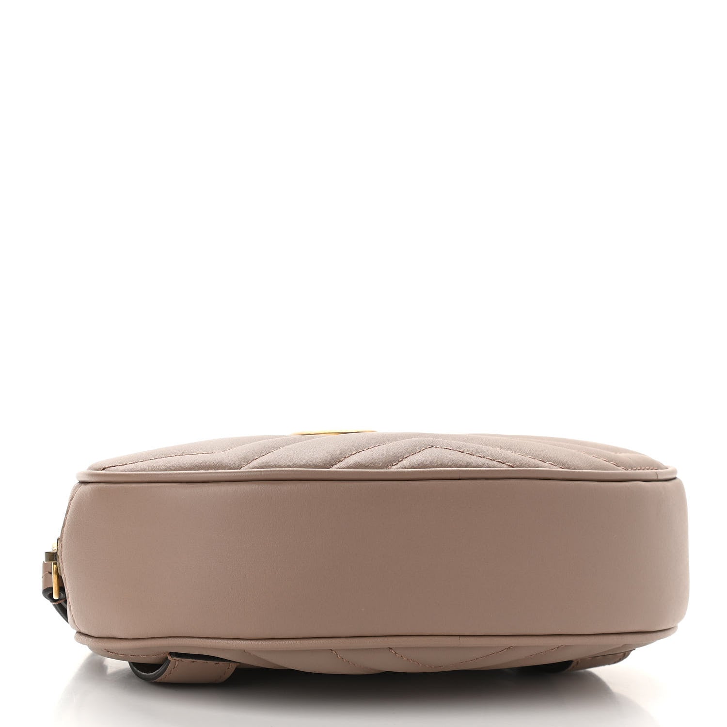Gucci Calfskin Matelasse GG Marmont Belt Bag 95 38 Porcelain Rose 4 of 11