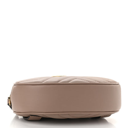 Gucci Calfskin Matelasse GG Marmont Belt Bag 95 38 Porcelain Rose 4 of 11