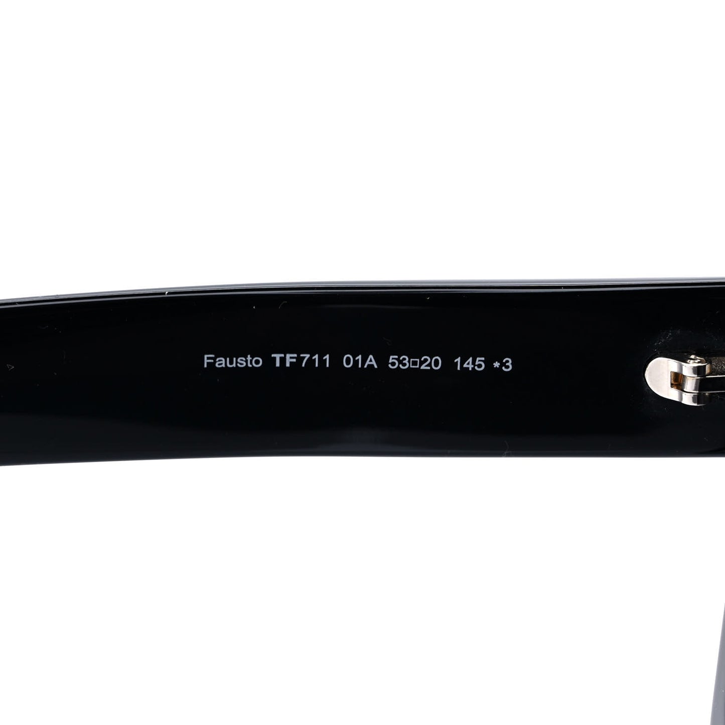 Acetate Fausto Sunglasses TF711 Black