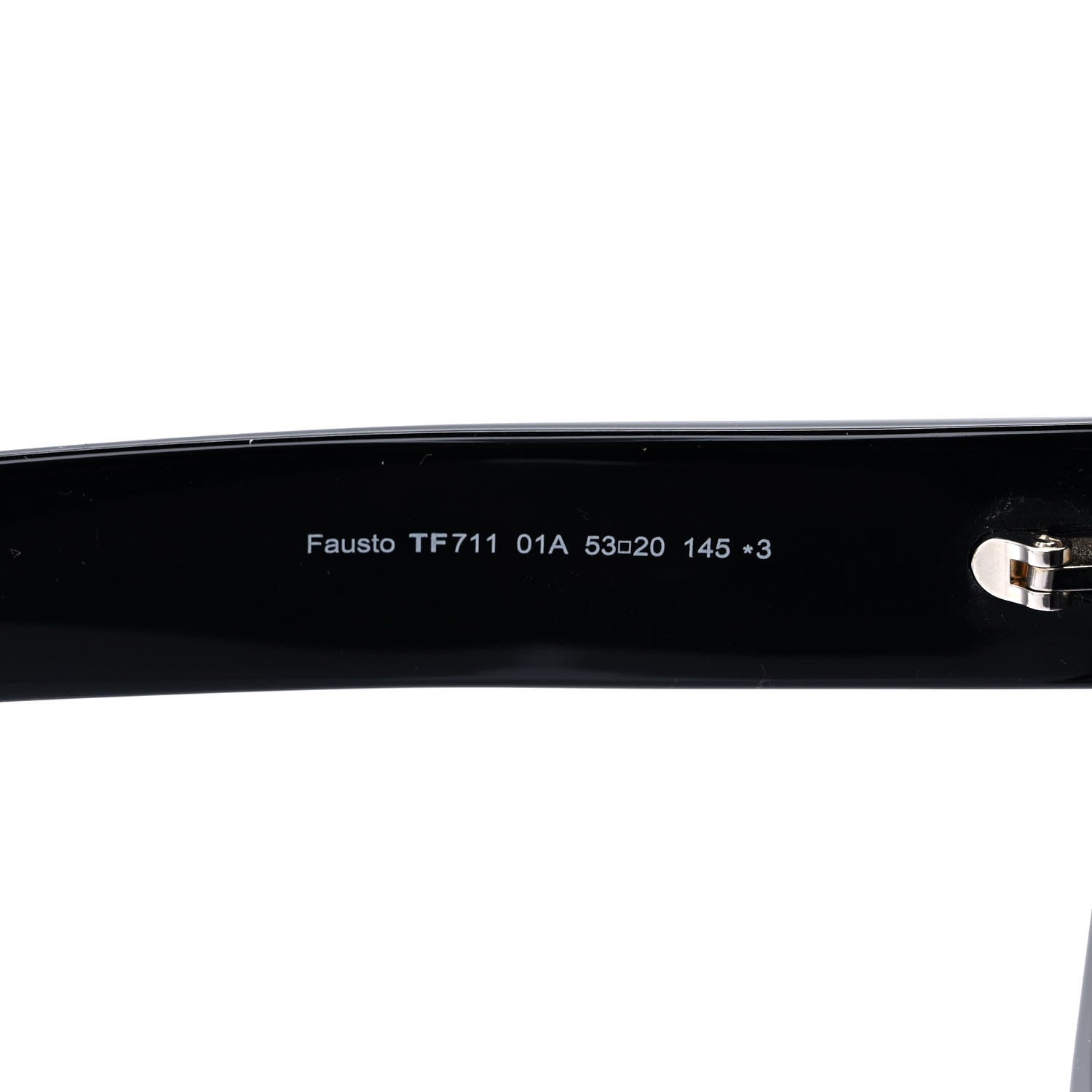 Tom Ford Acetate Fausto Sunglasses TF711 Black 6 of 8