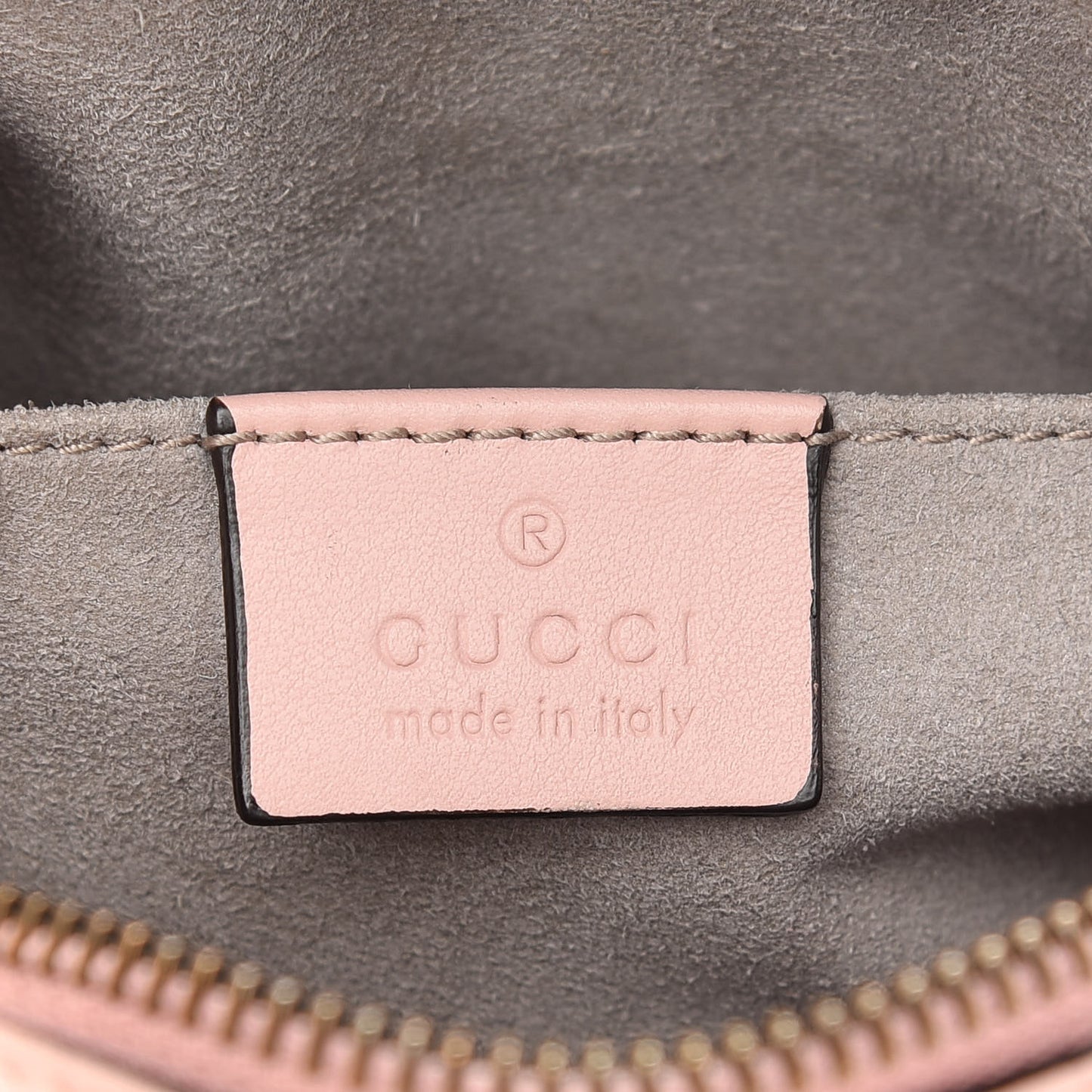 Calfskin Matelasse Mini GG Marmont Chain Shoulder Bag Perfect Pink