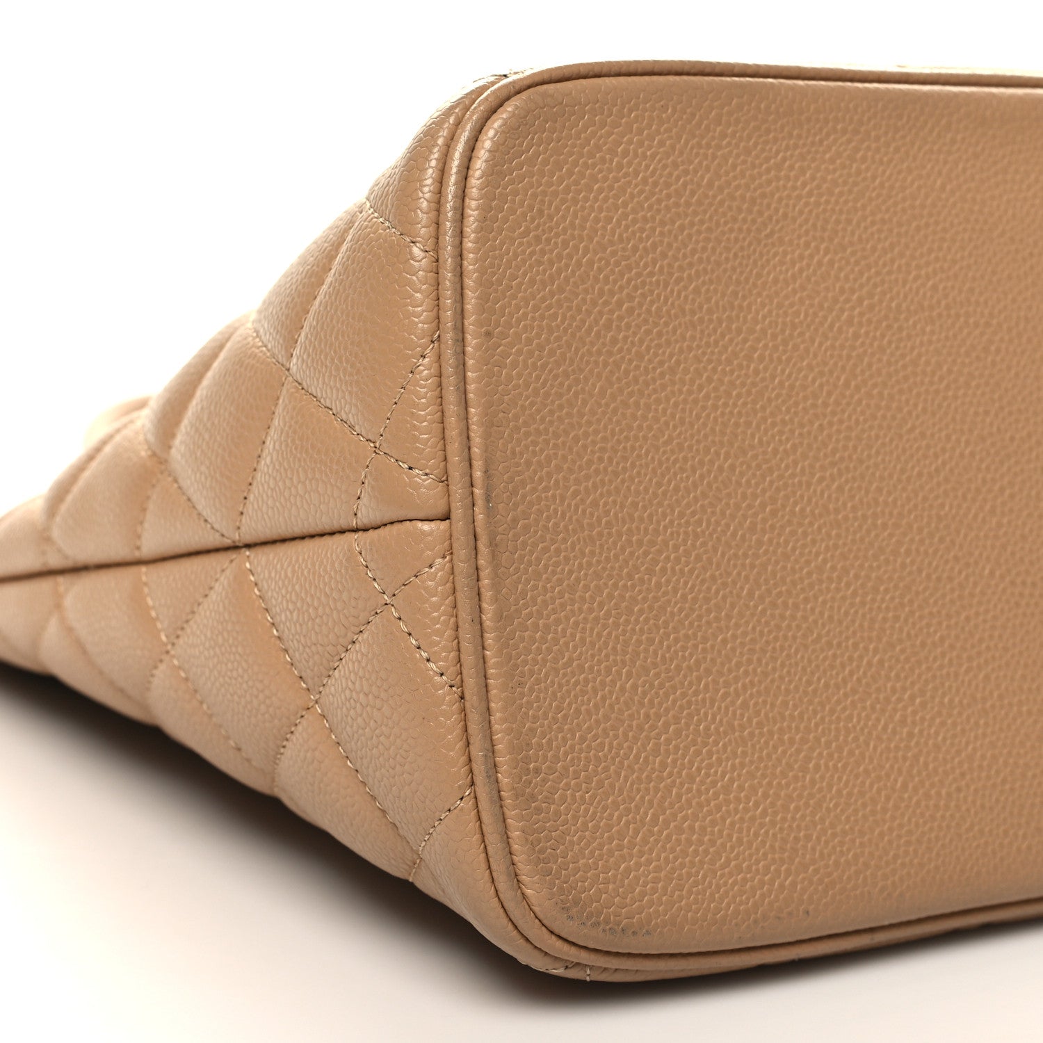 Chanel Caviar Quilted Medallion Tote Beige 9 of 11