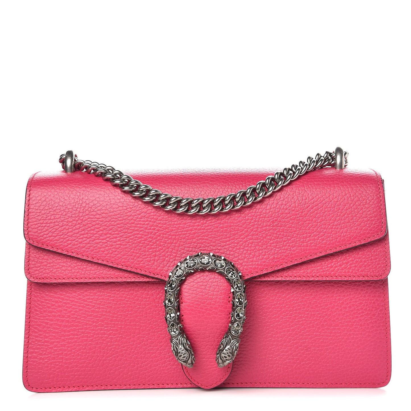 Dollar Calfskin Small Dionysus Shoulder Bag Box Pink