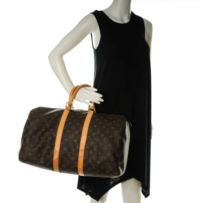 Louis Vuitton Monogram Keepall 45 2 of 12