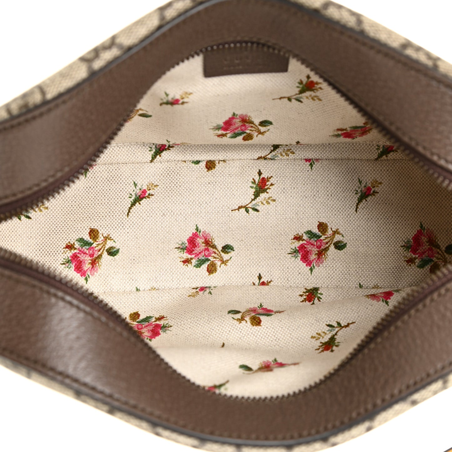GG Supreme Monogram Web Neo Vintage Shoulder Bag Beige New Acero Crop