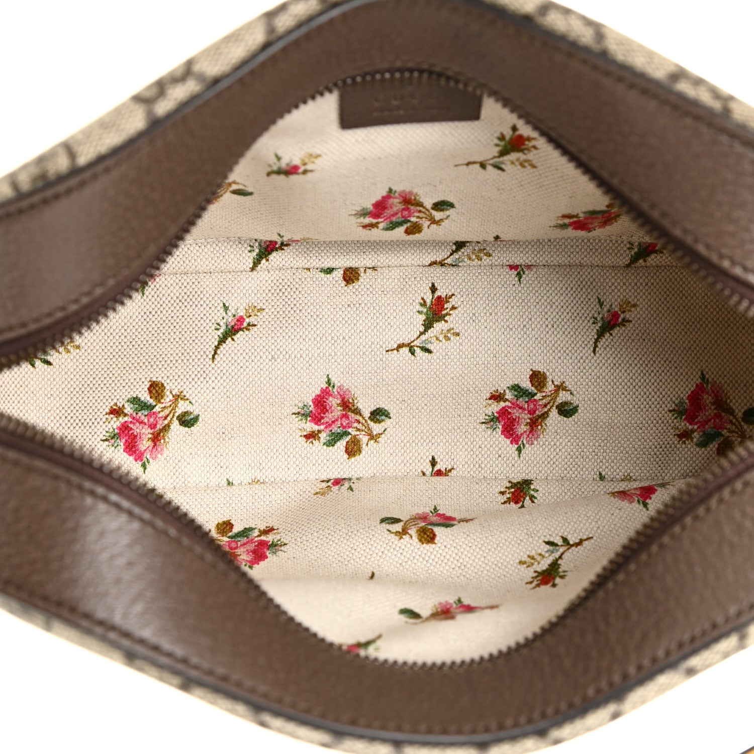 Gucci GG Supreme Monogram Web Neo Vintage Shoulder Bag Beige New Acero Crop 5 of 10