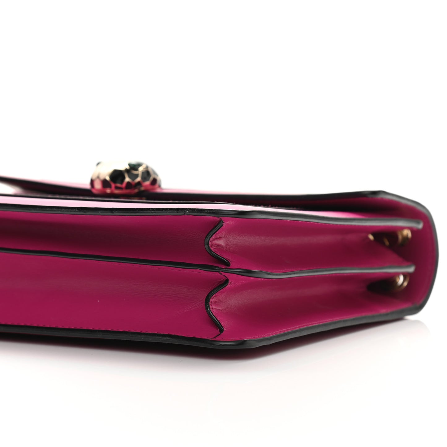 Calfskin Serpenti Forever Crossbody Bag Plum