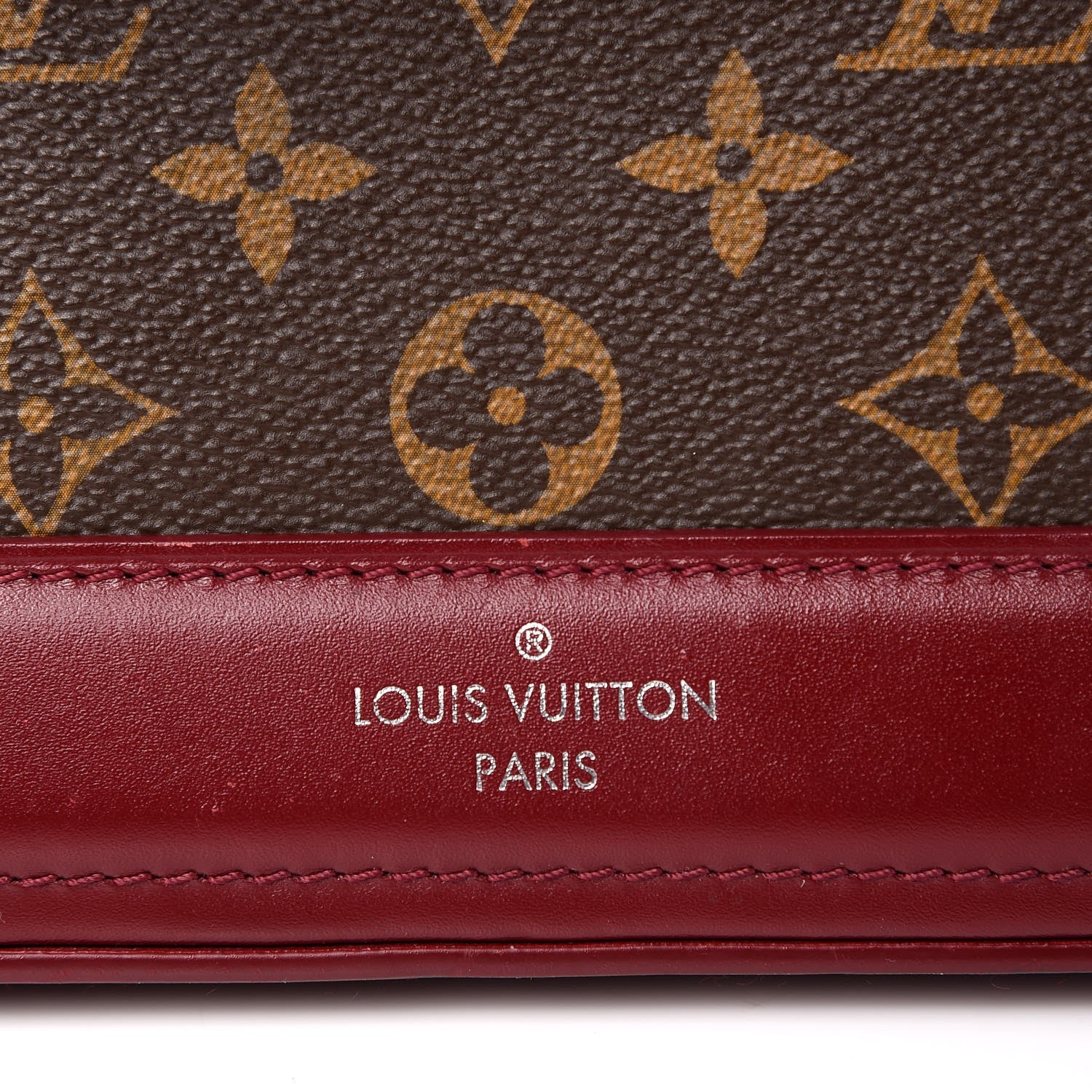Louis Vuitton Monogram Dora PM Bordeaux 7 of 8