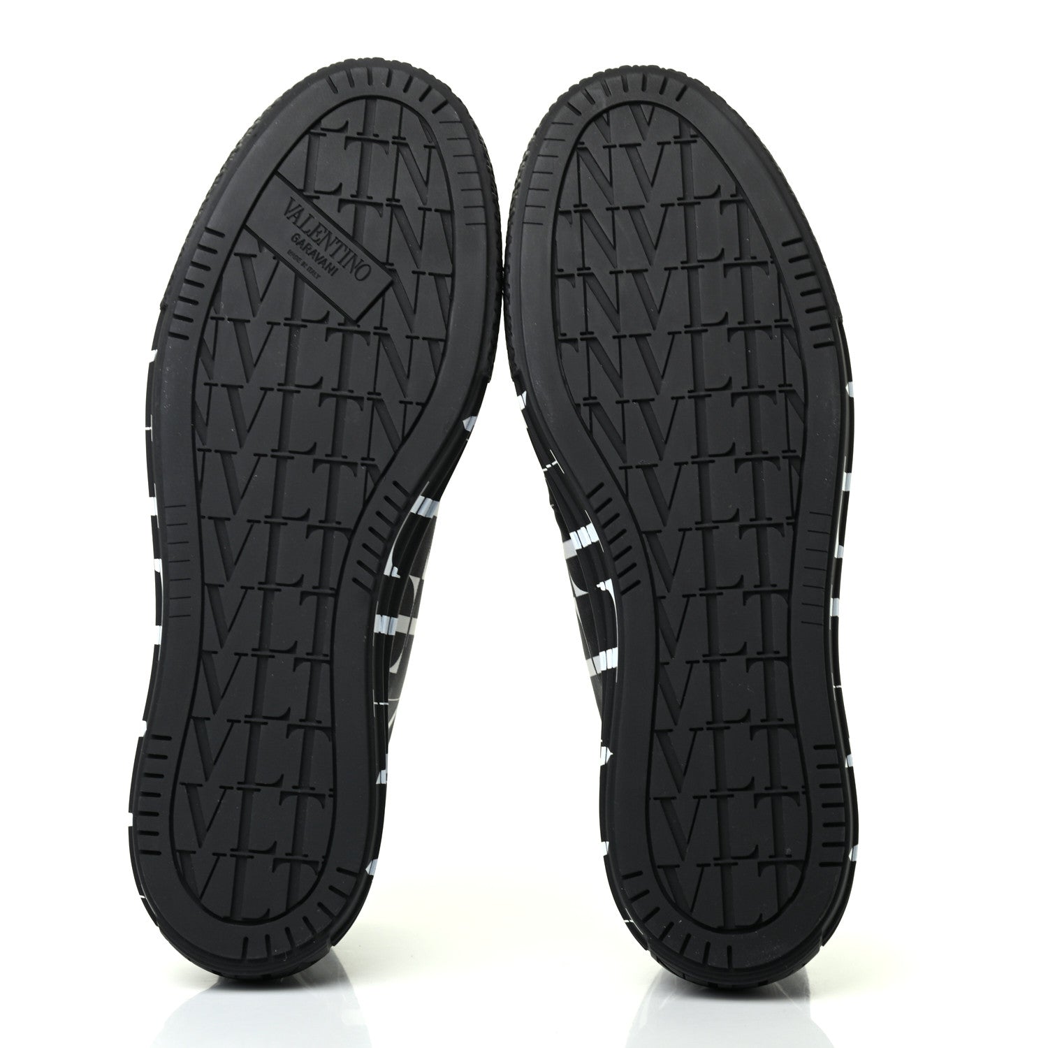 Valentino Garavani Fabric VLTN Mens Times Giggies High Top Sneakers 43 Black 5 of 6