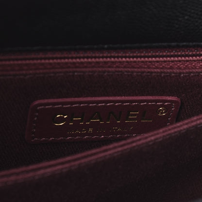 Chanel Caviar Quilted Mini Coco Handle Flap Black 7 of 10
