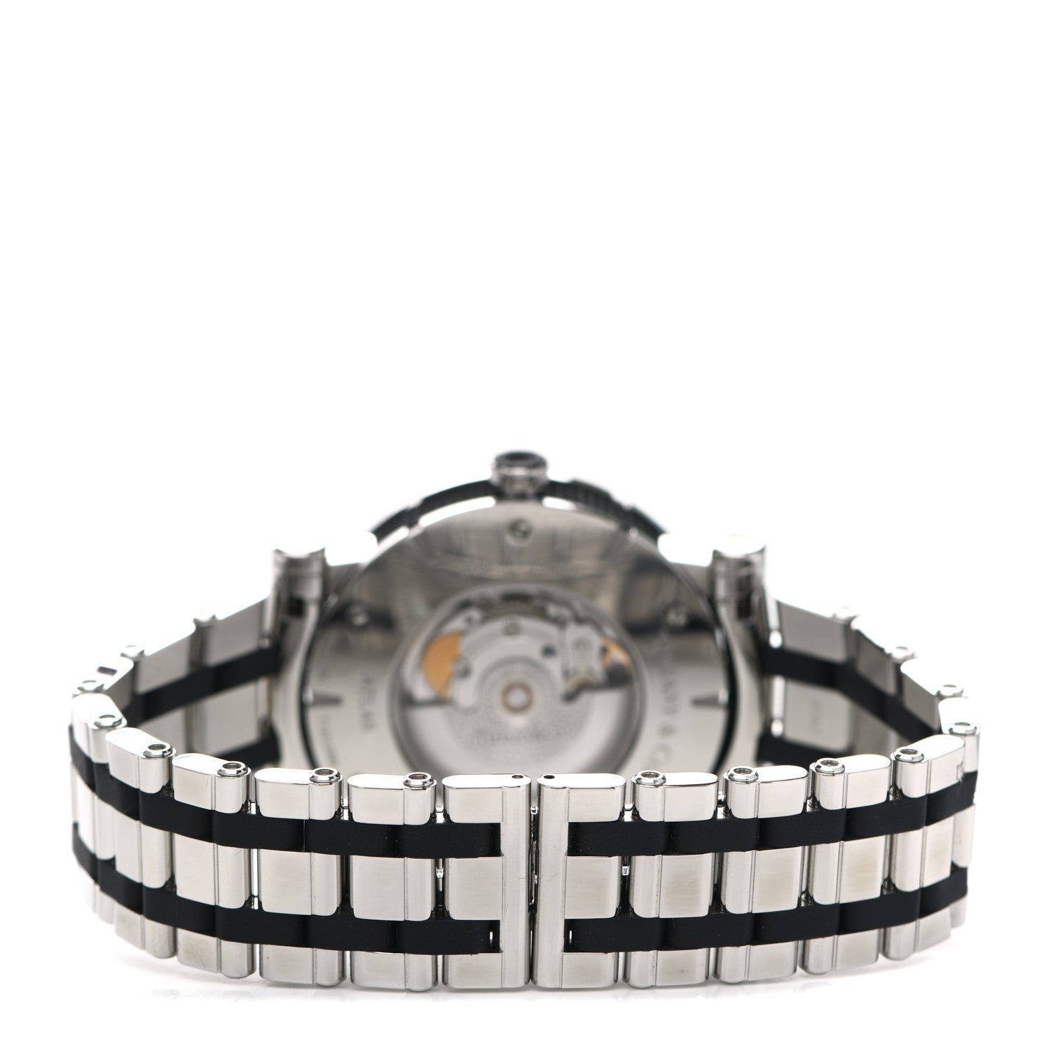 Tiffany Stainless Steel Rubber 42mm Atlas Automatic Watch 3 of 5