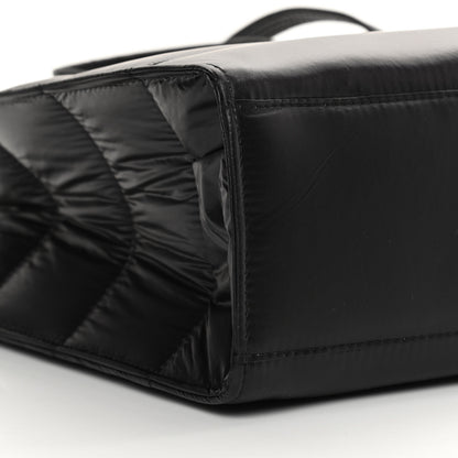 Telfar Nylon Medium Puff Shopping Bag Black 9 of 11