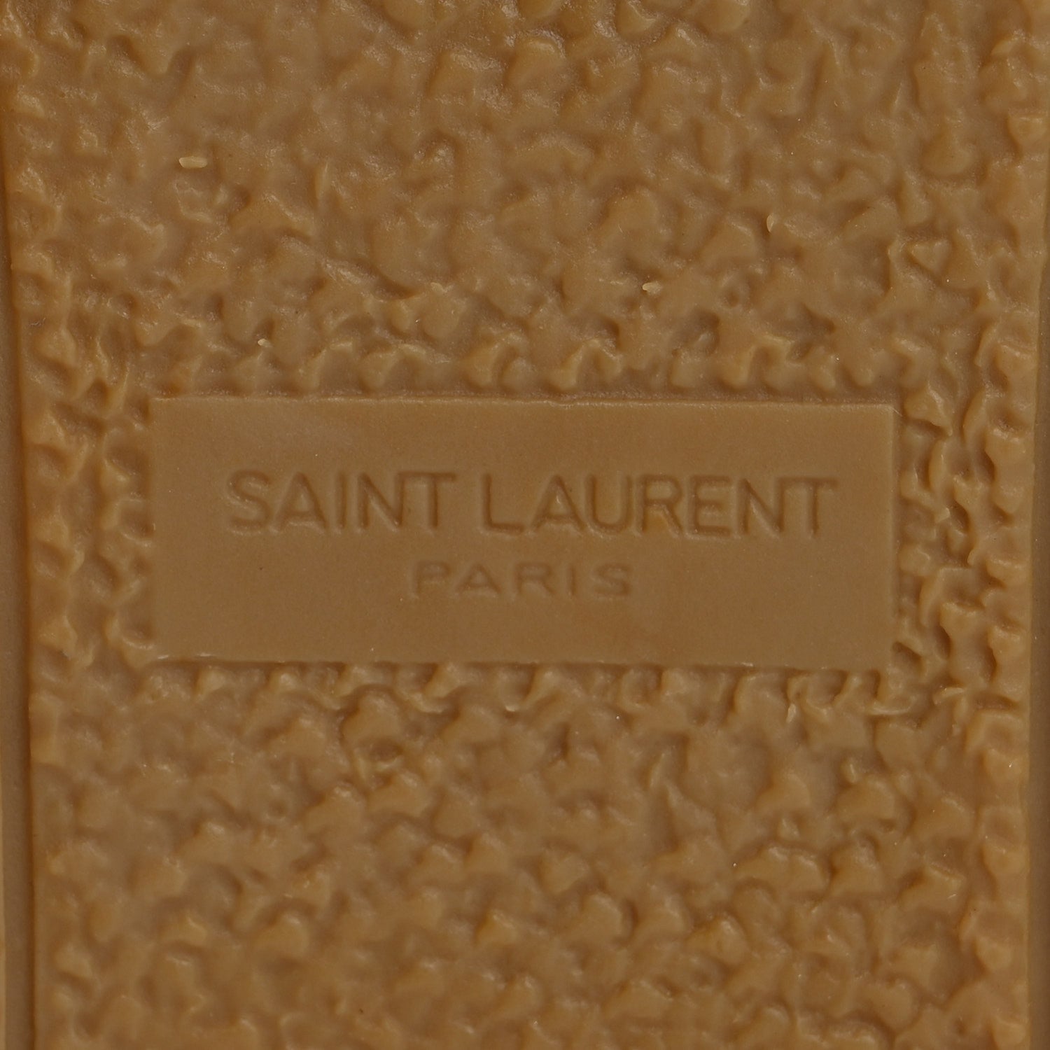 Saint Laurent Lambskin Monogram Espadrilles 38 White 8 of 10