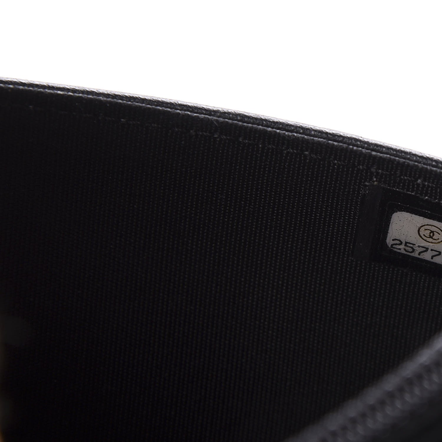 Chanel Caviar Quilted Boy Wallet On Chain WOC Black 11 of 13