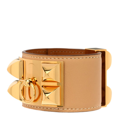 Hermes Swift Collier De Chien CDC Bracelet S Sable 1 of 6