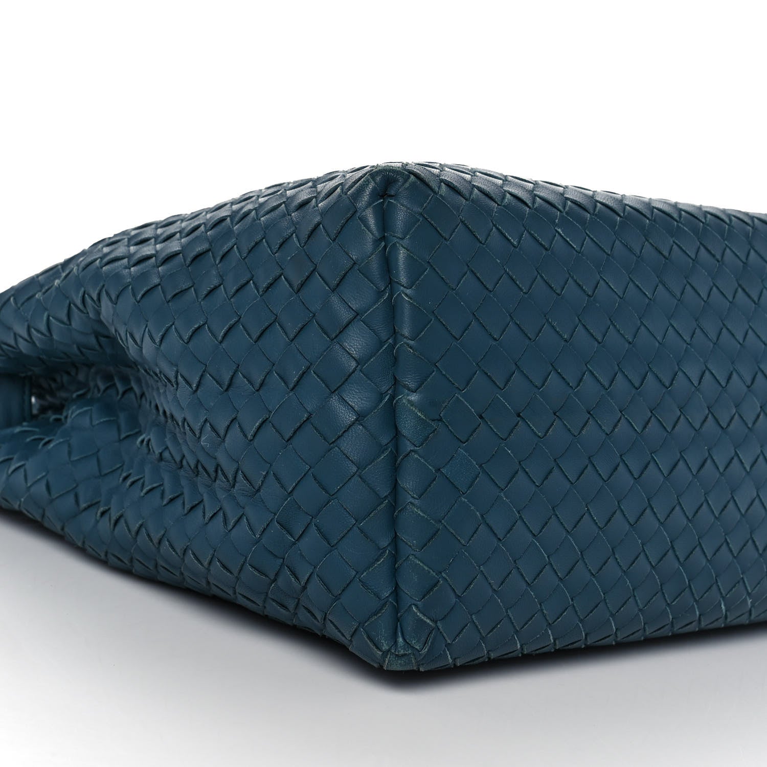 Bottega Veneta Nappa Intrecciato Medium Garda Bag Blue 8 of 11