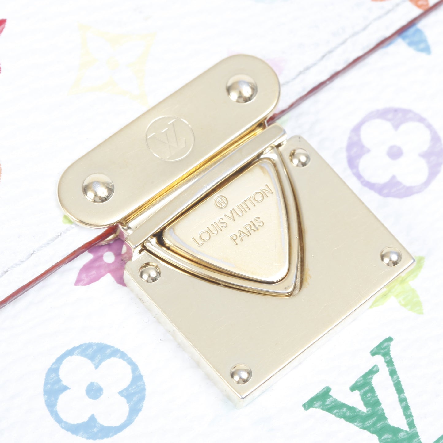 Monogram Multicolor Koala Wallet White
