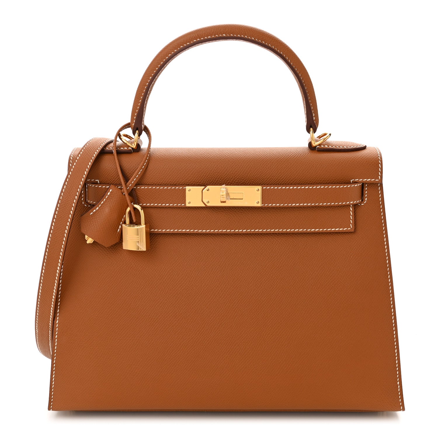 Hermes Epsom Kelly Sellier 28 Gold 1 of 11