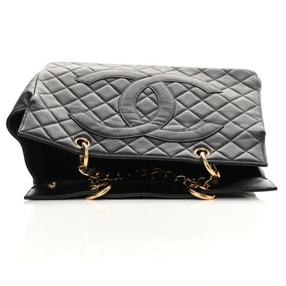 Chanel Caviar Quilted Timeless CC Tote Black 18 of 19