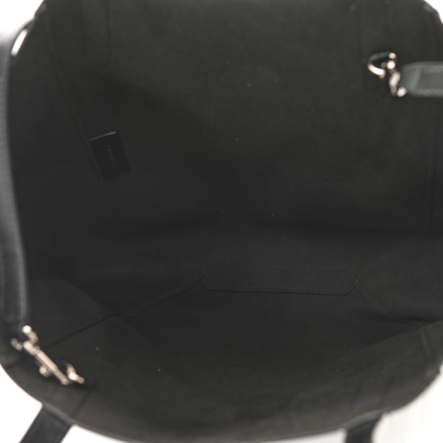Givenchy Calfskin Logo Print Stargate Shopper Tote Black 6 of 12