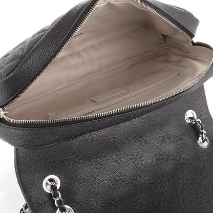 Chanel Caviar Quilted Jumbo Easy Flap Black 5 of 7