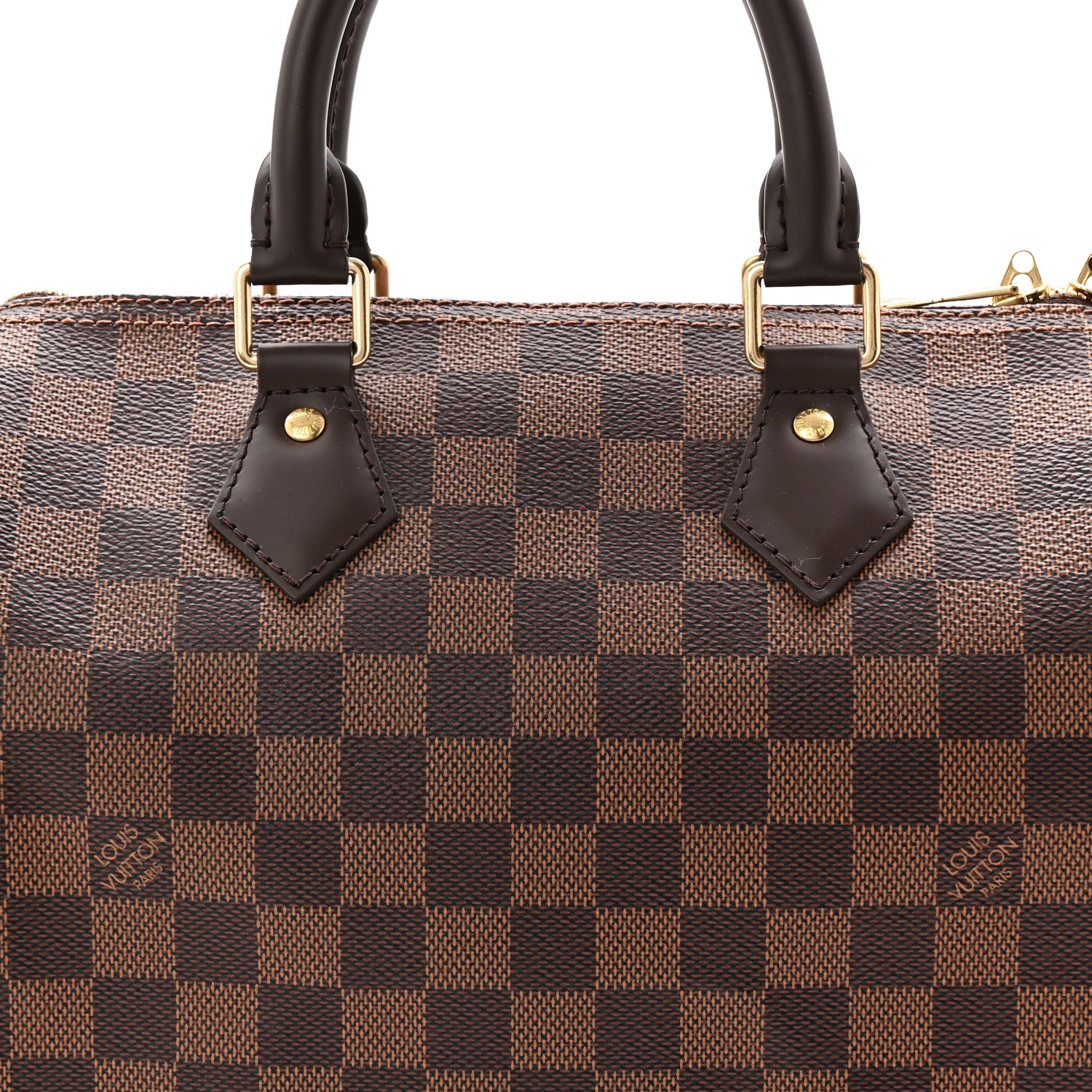 Louis Vuitton Damier Ebene Speedy Bandouliere 25 8 of 10