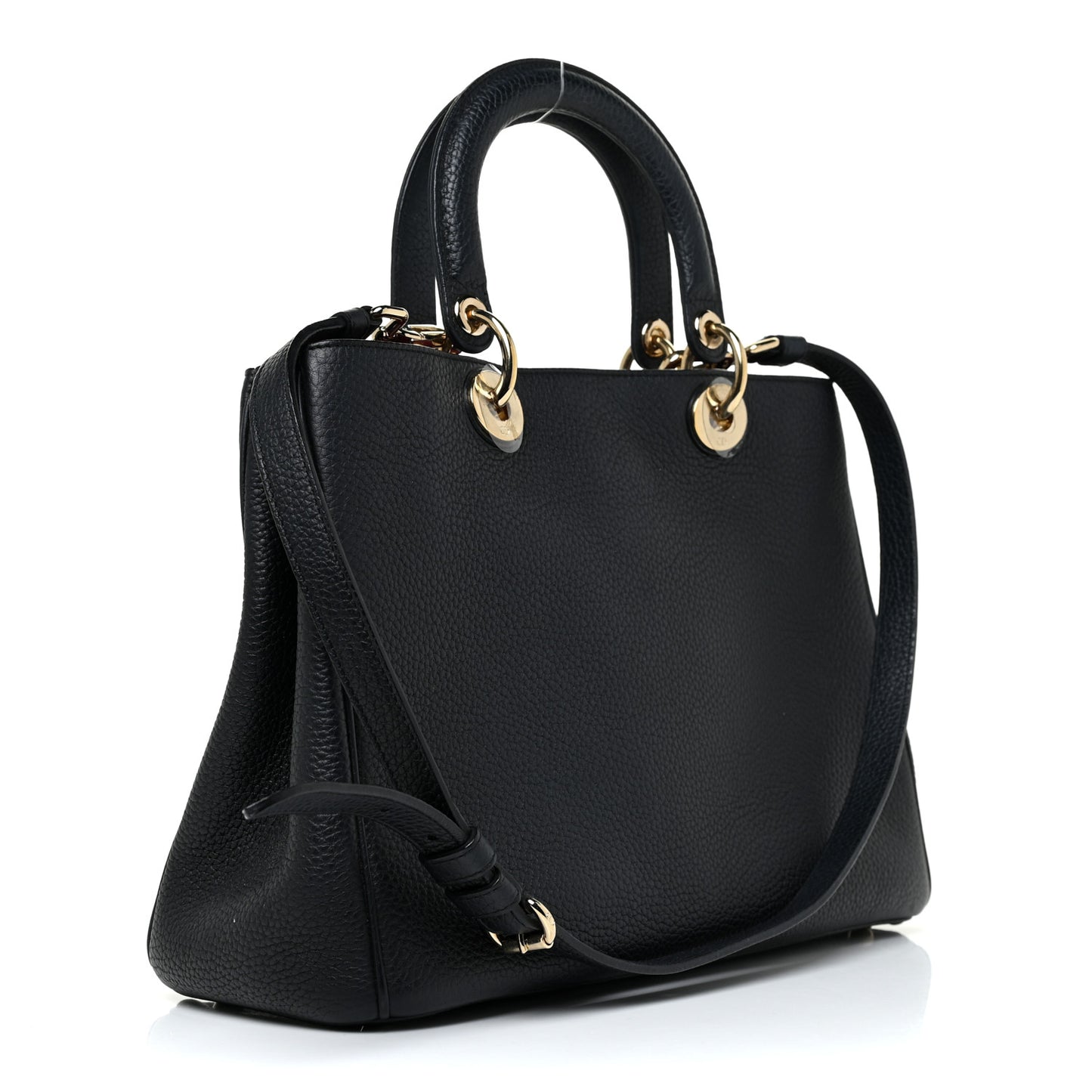 Bullcalf Medium Diorissimo Tote Black Rose Indien