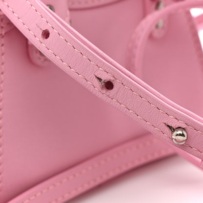 Balenciaga Smooth Calfskin Neo Classic Silver Hardware Super Nano City Crossbody Candy Pink 11 of 13