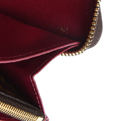 Louis Vuitton Monogram Clemence Wallet Fuchsia 12 of 13
