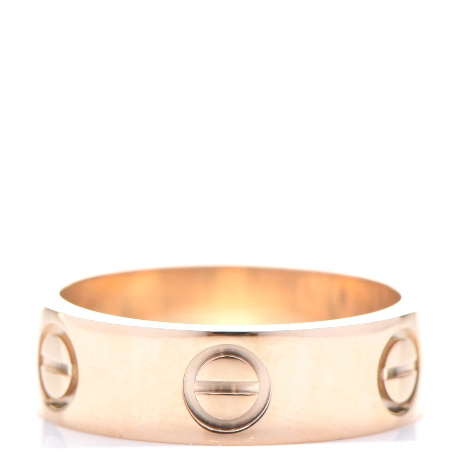 Cartier 18K Yellow Gold 5.5mm LOVE Ring 50 5.25 1 of 6