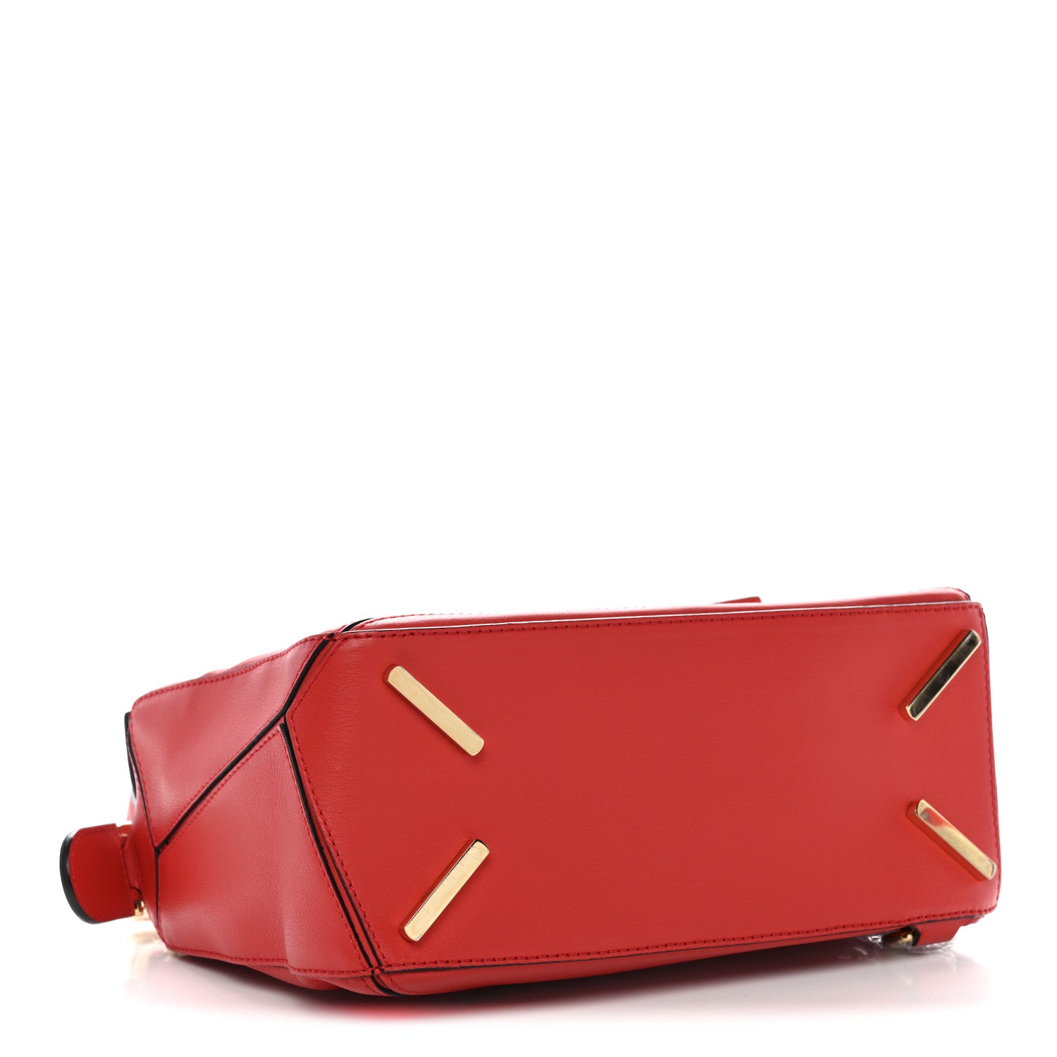 Loewe Calfskin Small Puzzle Bag Scarlet 4 of 10
