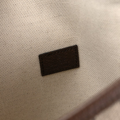 Gucci GG Supreme Monogram Web Medium Neo Vintage Flap Messenger Bag Beige New Acero 6 of 10