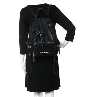 Burberry Nylon Logo Print Small Rucksack Backpack 2 of 14