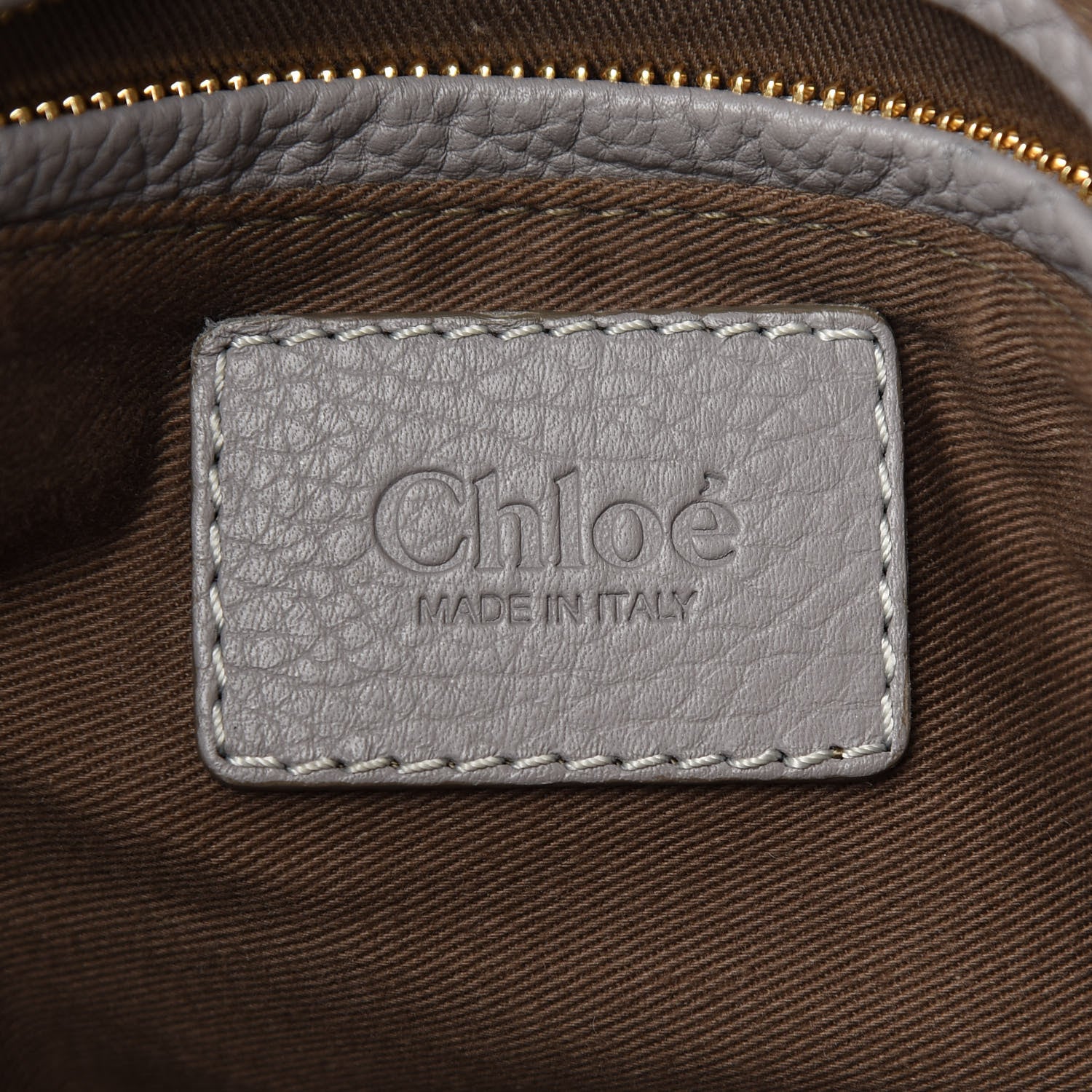 Chloe Calfskin Small Marcie Satchel Cashmere Grey 7 of 10