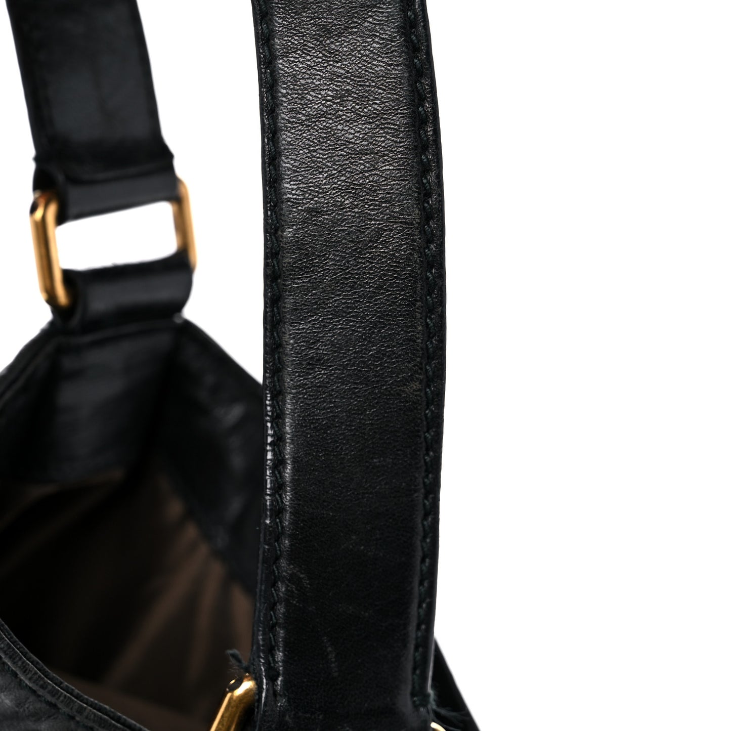 Calfskin Y Tote Black