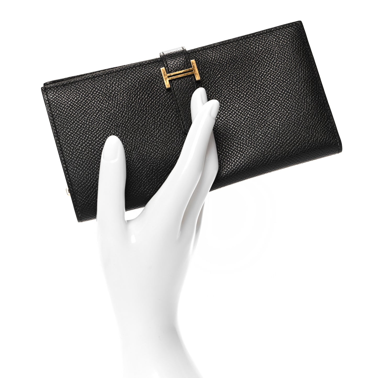 Epsom Bearn Gusset Wallet Black