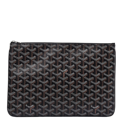Goyard Goyardine Senat Pochette MM Black 1 of 9