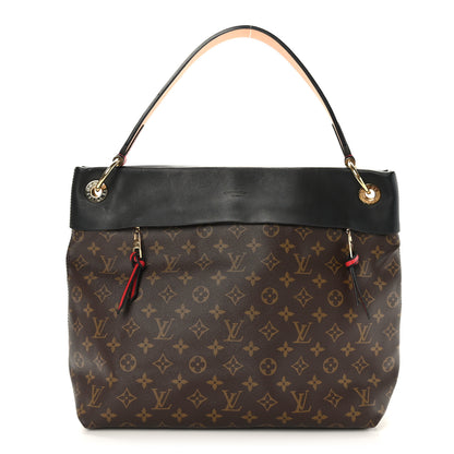 Louis Vuitton Monogram Tuileries Hobo Black 1 of 8
