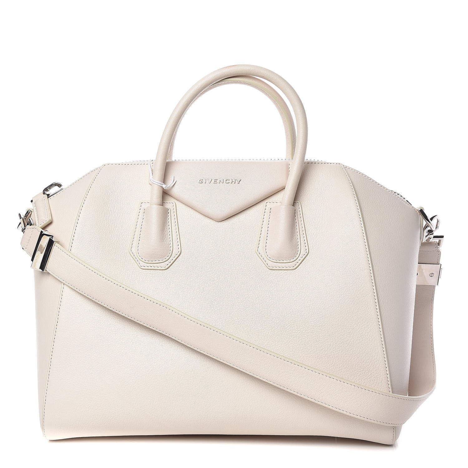 Givenchy Sugar Goatskin Medium Antigona Ivory 1 of 20